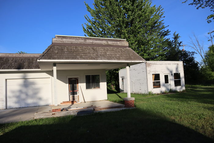 Juddville - July 2020 Photo - Old Gas Station (newer photo)